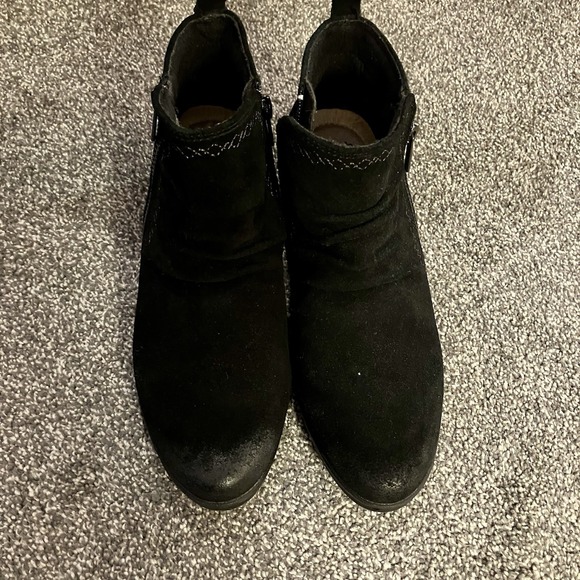 Earth Origins Collette Cheryl 7M Ankle Black Boots Booties Shoes Women's - Picture 6 of 6